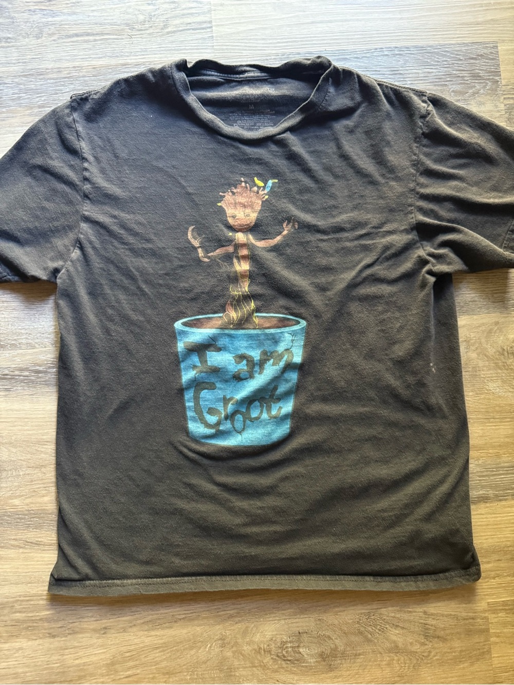 I Am Groot Graphic Tee. Medium.